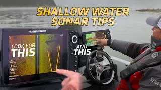 How to Locate Shallow Water Bass with Side & Down Imaging | Davy Hite