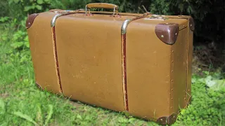 Столик-бар из старого ЧЕМОДАНА / Creative use of an old Soviet suitcase