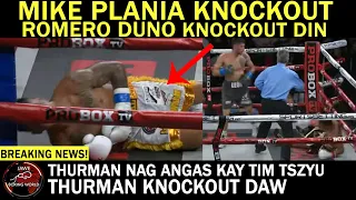 Breaking News: Mike Plania KNockout Sa Round 3 Kay Angelo Leo, Romero Duno Knockout Din Sa Round6