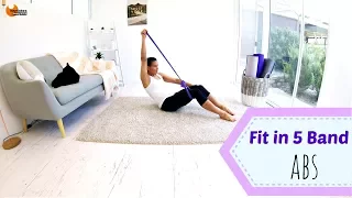Resistance band Abs workout - BARLATES BODY BLITZ Fit in 5 Band Abs