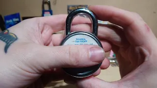 (092) Cheap combination lock, just for giggles