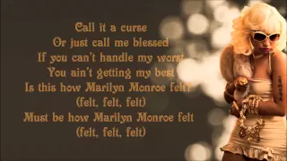 Nicki Minaj - Marilyn Monroe Lyrics Video