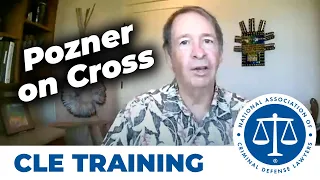 POZNER ON CROSS: Advanced Techniques Using the Chapter Method