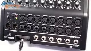 Live Demo and In-Depth Product Research for Mackie DL1608 Lightning 16-channel Mixer