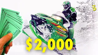 Absolutely BEST SNOWMOBILES You Can Buy For $2,000