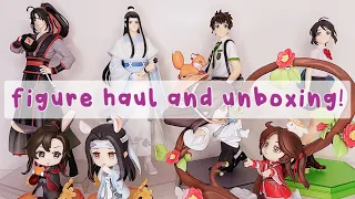 my first amiami figure haul/unboxing! ft. my rambles on mdzs, tgcf, & your name~