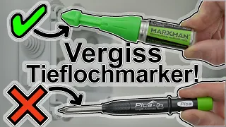 Der BESTE Bohrlochmarker! 🤩 Spezialwerkzeug für Profis 🤫 Tieflochmarker MARXMAN im Test