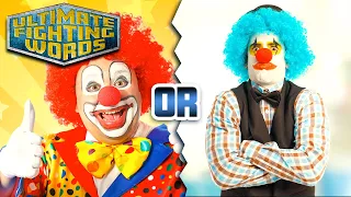 Are Clowns FUNNY or SCARY? | ULTIMATE FIGHTING WORDS