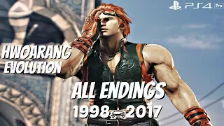 TEKKEN SERIES - All Hwoarang Endings 1998 - 2017 [1080P 60FPS] PS4 Pro