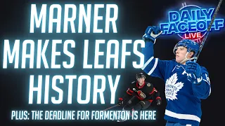 Marner sets Leafs record & Formenton must sign | Daily Faceoff LIVE - Dec 1