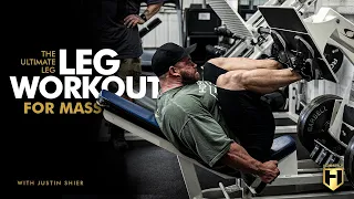 Justin Shier's Mass Building Leg Workout | HOSSTILE