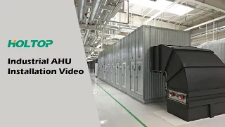 Industrial Air Handling Unit Installation Video