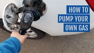 HOW TO PUMP YOUR OWN GAS How to Fill Your Car with Gas | Step-by-step Guide for Newcomers in the USA