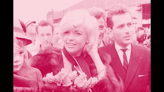 Jayne Mansfield Arriving in Germany 1963