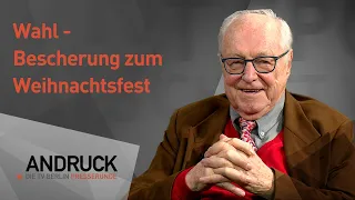 Wahl - Bescherung zum Weihnachtsfest - Andruck der Pressetalk