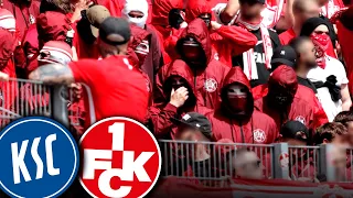 Bus-Angriff, Acker-Match, Pyroshows & Choreo-Spruchband! (Karlsruhe - Lautern 2:0)
