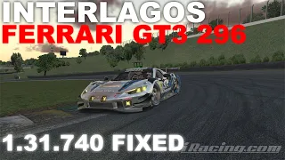 iRacing Ferrari 296 GT3 Interlagos (FIXED) | Track Guide + Hotlap