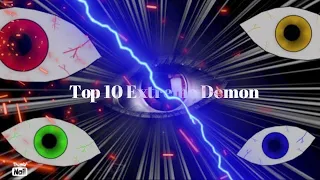 [FIRST VICTOR] Eyes In The Water 100% by Doskod99 │[TOP 10 EXTREME DEMON]