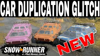 SNOWRUNNER NEW CAR DUPLICATION GLITCH snowrunner money cheat ps4