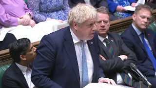 Live: Boris Johnson faces Keir Starmer at PMQs after police issue 20 partygate fines