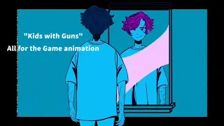 AllForTheGame animation ("Kids with Guns" by Gorillaz)