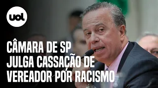 🔴 AO VIVO: Câmara Municipal de SP julga cassação do vereador Camilo Cristófaro, acusado de racismo