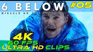 RESCUE HELICOPTER DOES NOT SEE HIM || 6 BELOW (2017) CLIP || 4K ULTRA HD 60 FPS REMASTERED ||