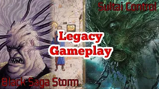 MTG Legacy Events | Black Saga Storm VS Sultai Midrange