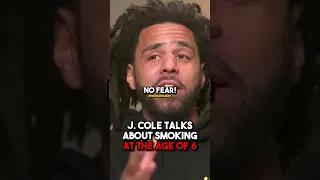 J. Cole Started Smoking At the Age of 6 !! 😱