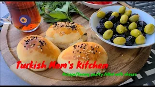 ✅ Turkish savory cheese buns / pogaca