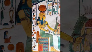 The Myth of Hathor (in 59 seconds)  #shorts #hathor #mythology