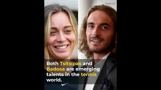 Tsitsipas and Badosa - the new power couple in tennis,  making waves on and off the tennis court.