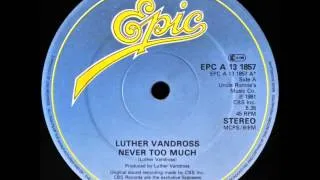 Luther Vandross - Never Too Much (Dj ''S'' Rework)