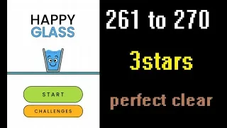 Happy glass Walkthrough level 261~270 3stars Solution