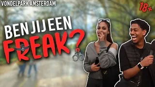 BEN JIJ EEN FREAK? (18+)| Vondelpark Amsterdam deel 2👀🔥