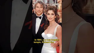 Hollywood's Most Beautiful Couples Richard Gere and Cindy Crawford #Shorts