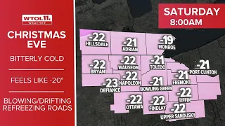 WATCH: WTOL 11 Weather ALERT DAY winter storm update - Dec. 23, 7:30 p.m.