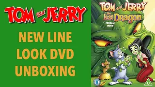 TOM AND JERRY: The Lost Dragon (new line look) DVD unboxing
