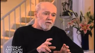 George Carlin on why "It's important not to give a shit" - EMMYTVLEGENDS.ORG