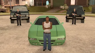 This is what carl johnson do after final mission "End of the line" in GTA San Andreas