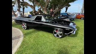 Part 5 Tri - Five Chevy Crew | Car show Seal beach California #car #show #chevy #carshow #beach