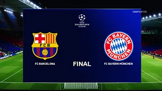 PES 2020 - Barcelona vs Bayern Munich - UEFA Champions League Final - Penalty Shootout - Gameplay PC