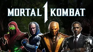 The Presidents play Mortal Kombat 1