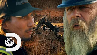 Tony Beets IN RAGE After Discovering Parker's Been Dumping Dirt On His Land! | Gold Rush