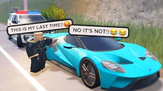 I GOT CAUGHT SPEEDING 178 TIMES IN ONE DAY!!! (Roblox)