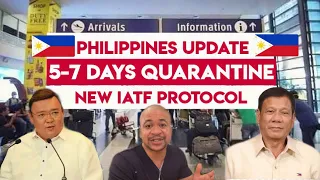 PHILIPPINES UPDATE: Shorter HOTEL QUARANTINE | Is It A SIGN  Philippines Will Open SOON?