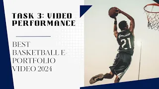 Best Basketball E-Portfolio video 2024