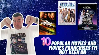 10 POPULAR MOVIES IM NOT KEEN ON 🎥😕