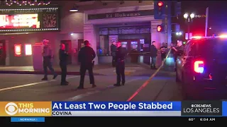 Multiple people stabbed outside of bar in Covina