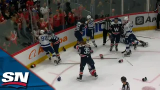 Another Brawl Erupts After Ross Colton Cross-Checks John Carlson